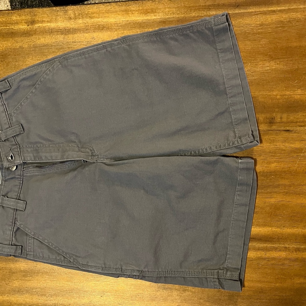 Carhartt Men's Gray Flat Front Shorts